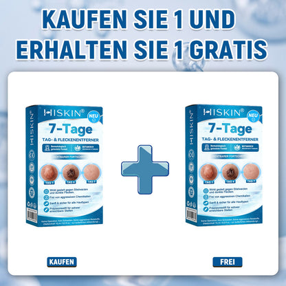 𝐇𝐈𝐒𝐊𝐈𝐍®👩‍⚕️⭐ 7-Tage-Hautmakel- & Hautanhängsel-Entferner Schmerzfreier Rollerball-Stift zur schonenden Entfernung von Hautanhängseln und Hautflecken – narbenfrei💚