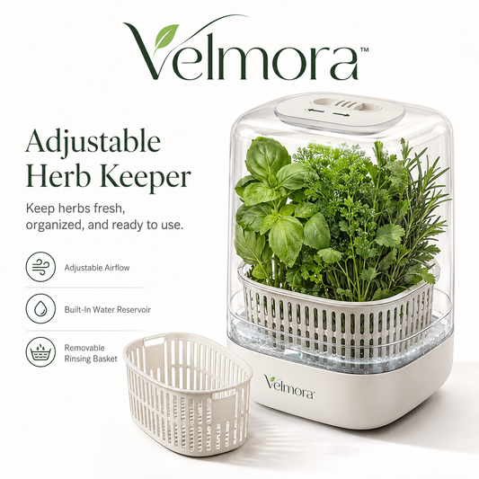 𝓥𝓮𝓵𝓶𝓸𝔯𝓪™ Adjustable Herb Keeper