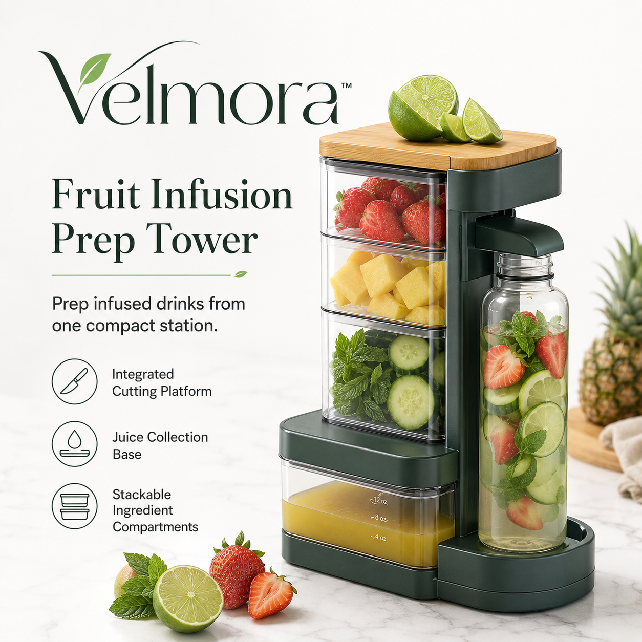𝓥𝓮𝓵𝓶𝓸𝔯𝓪™ Fruit Infusion Prep Tower